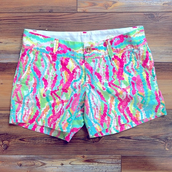 Lilly Pulitzer Callahan Shorts Dripping in Jewels - Picture 4 of 5